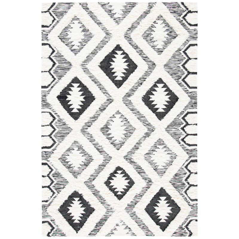 Southam Natura Hand Woven Wool Southwestern Rug, Rectangle 3' x 5'