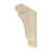 14 in x 3 in x 9 in Unfinished Large Solid Traditional Plain Wood Bracket Corbel-51892056