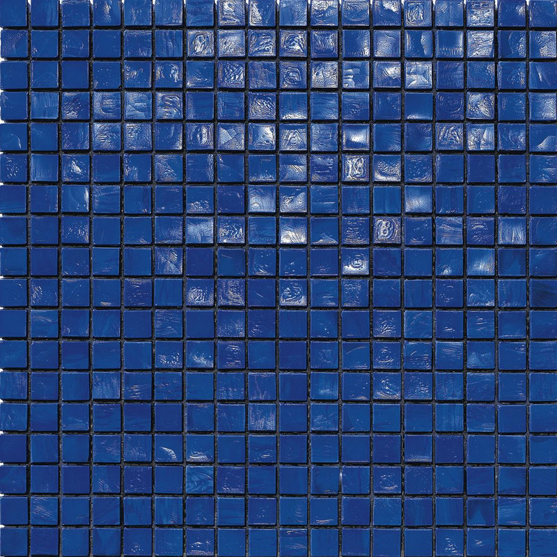Sapphire 5 5/8" x 5/8" Glass Mosaic