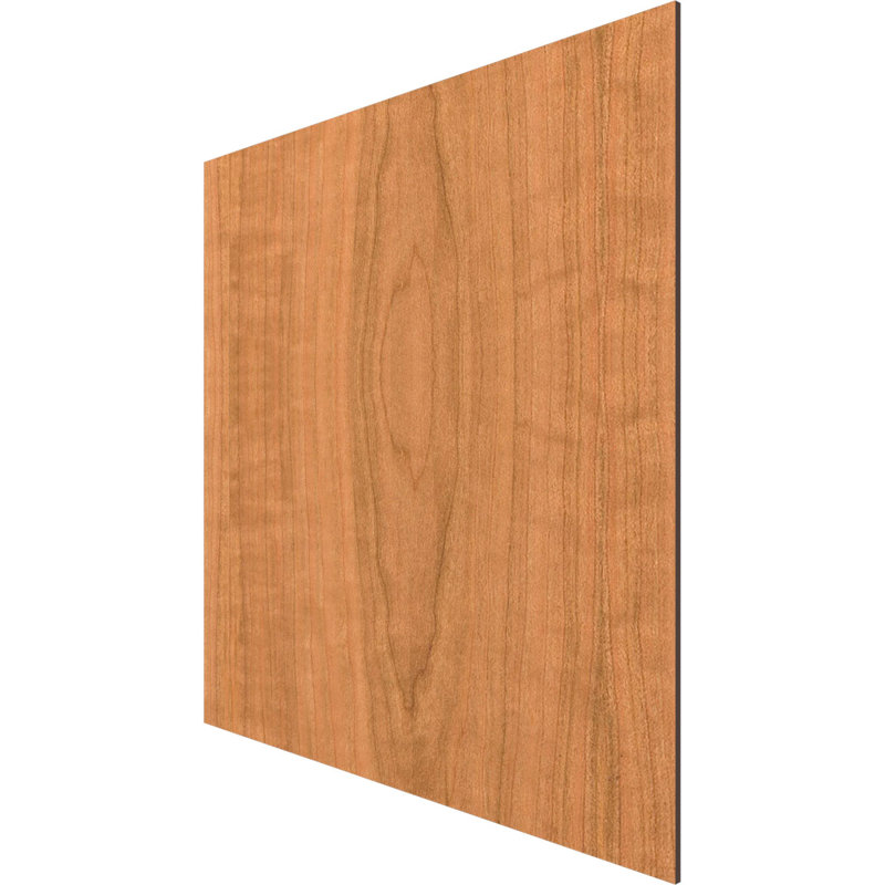 Planche de loisir en bois, Cerisier, H 23,75 po x l 23,75 po x P 0,25 po