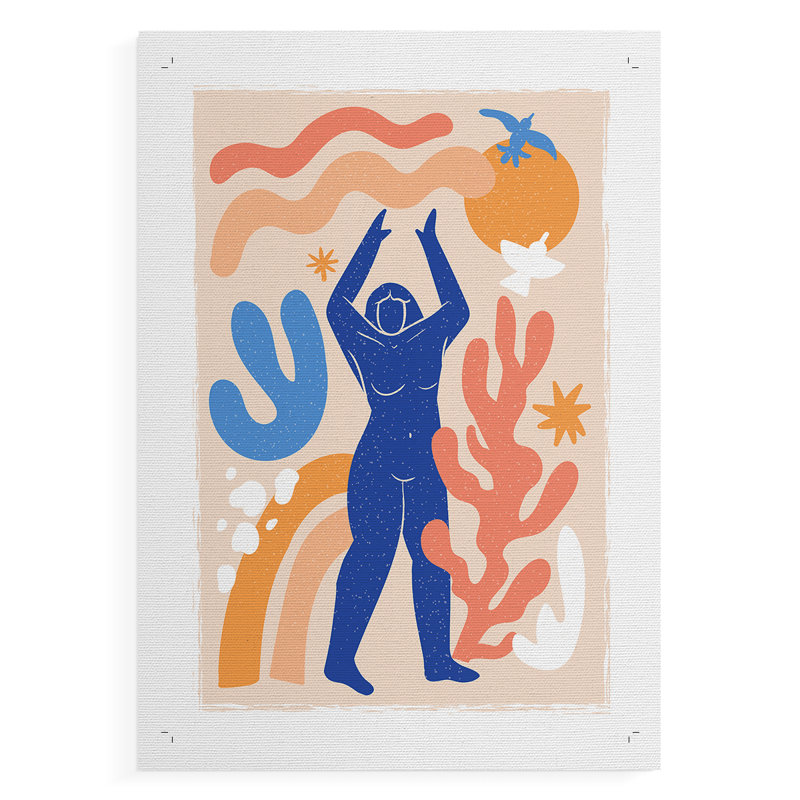 Matisse ccclx, reproduction encadrée - reproduction de toile seulement - non encadrée, H 48 po x l 32 po