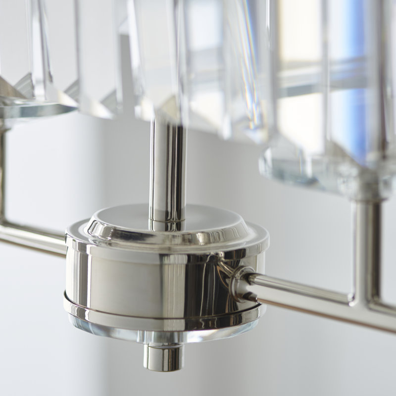 Bothell Avish 4lt Chandelier, Nickel