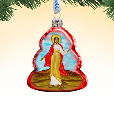 Ornement en verre jesus
