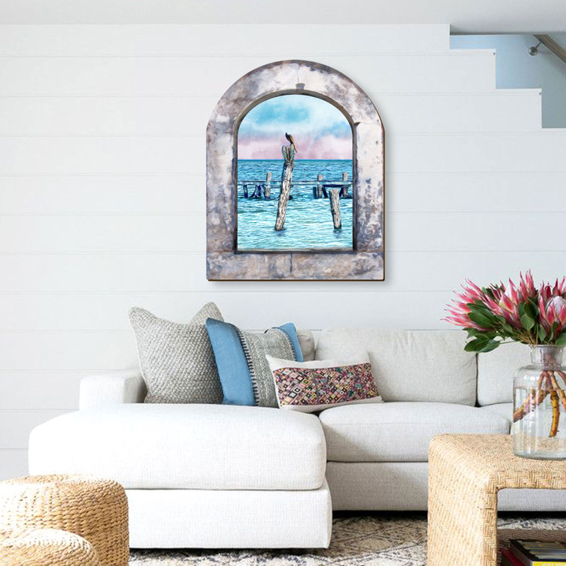 Handmade Coastal Nautical & Beach Wall Decor, 36"