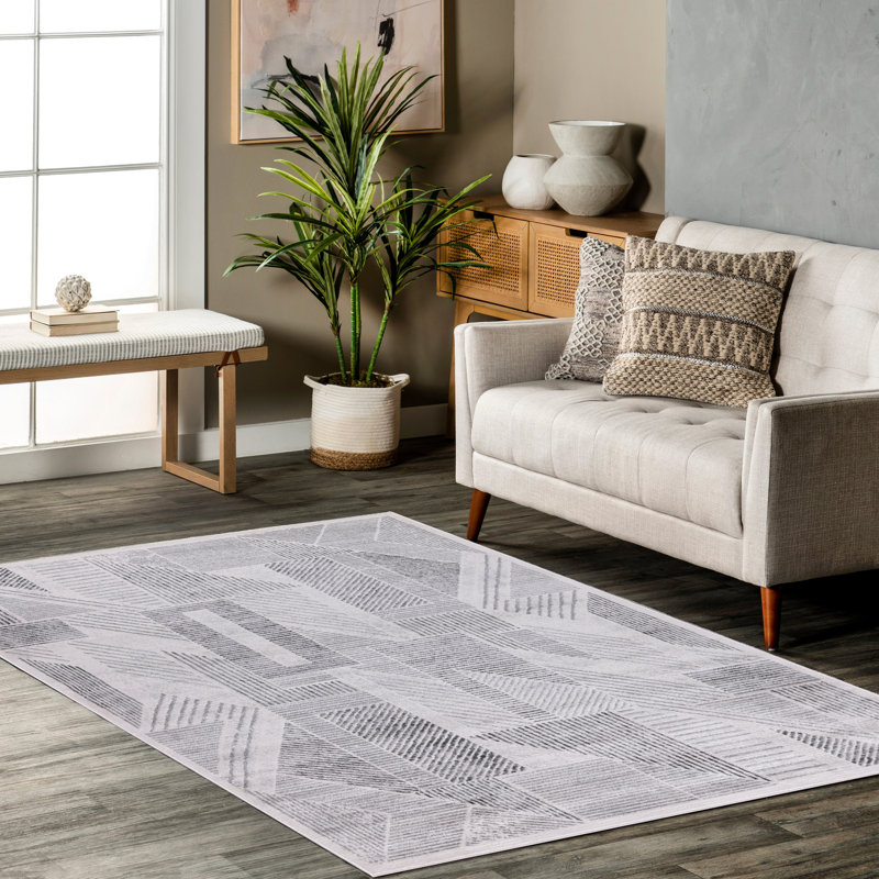 Low-Pile Auden Rug, Rectangle 10' x 14'