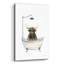 Art mural en verre Highland Cow in Tub »par Yvette St. Amant-894655606