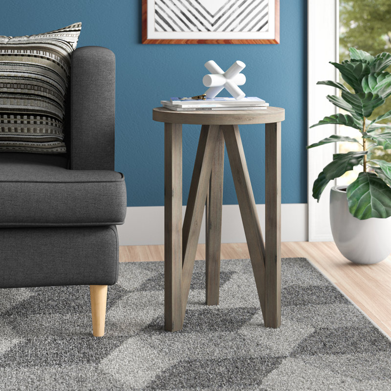 Quirke Solid Wood End Table