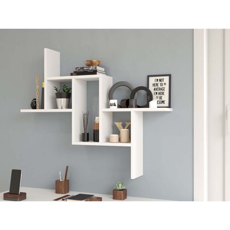 Bartolotti Floating Shelf, White