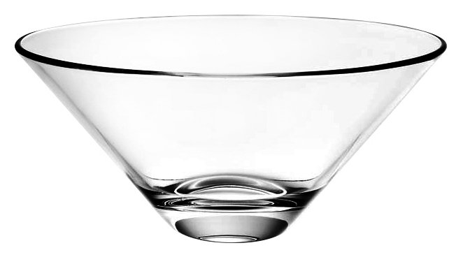 Majestic Crystal Volubilis Glass Serving Bowl