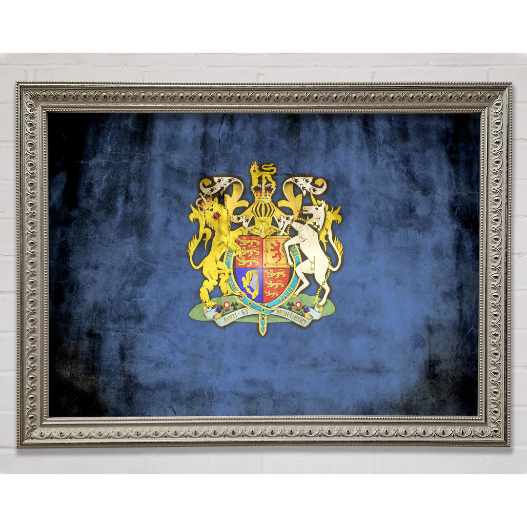 Gerahmtes Poster England Coat Of Arms