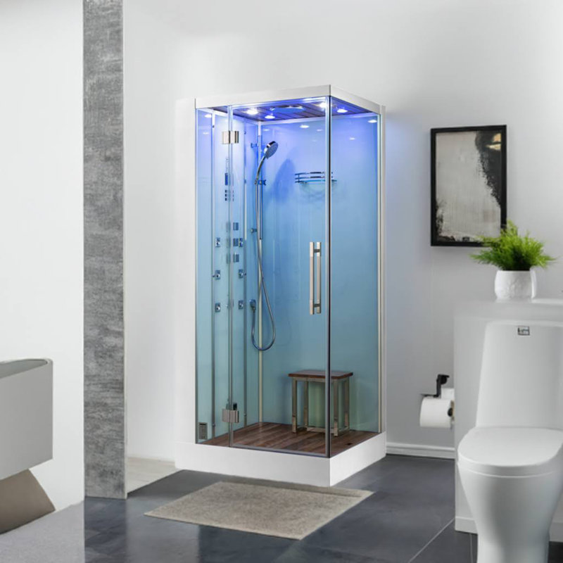 47'' W 89'' H Framed Rectangle Right Shower Enclosure