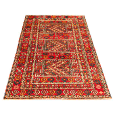 Tapis rouge Ganya 5 pi 1 po x 9 pi 5 po