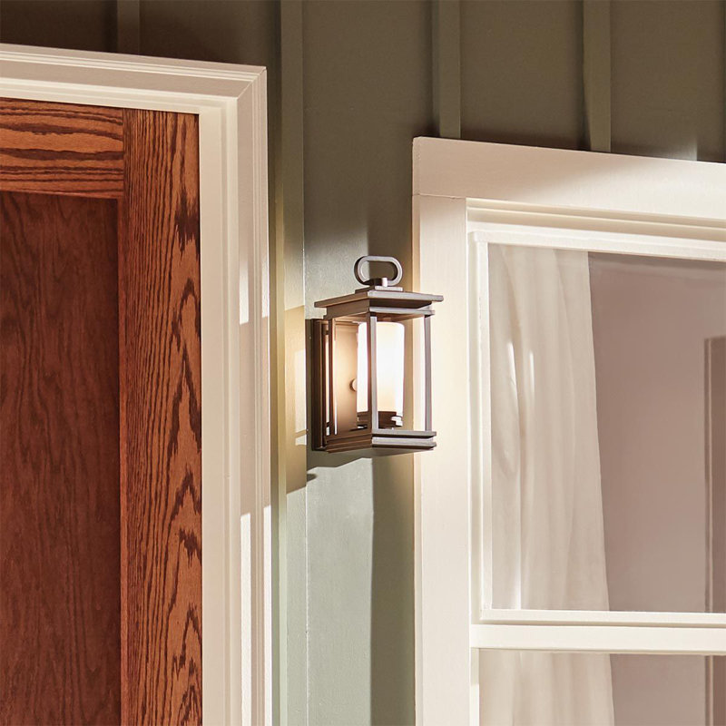 Charlestown Outdoor Wall Lantern, 30cm H x 14cm W x 15.8cm D