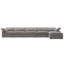 Canapé modulaire rembourré de 6 pièces Asher-126563005-126563007