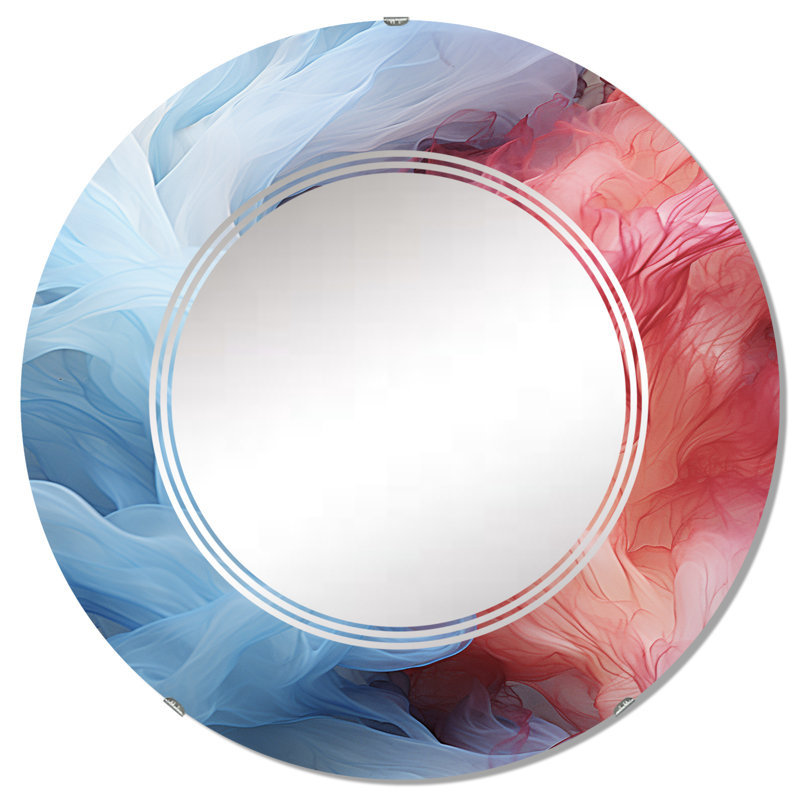 Miroir mural Crest, 32 po x 32 po