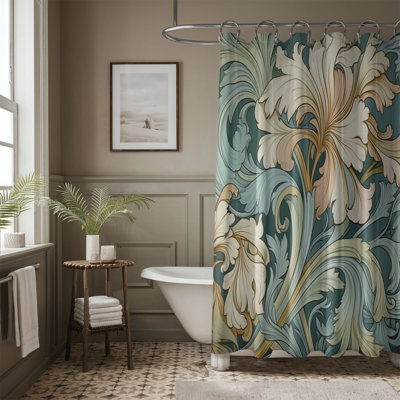 Classic Art Nouveau - 1 Piece Standard Shower Curtain