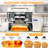 KBS 19-in-1 2LB Bread Maker Machine with Dual Heaters& Auto Nut Dispenser,Ceramic Pan with 2 kneading paddle Model#013A