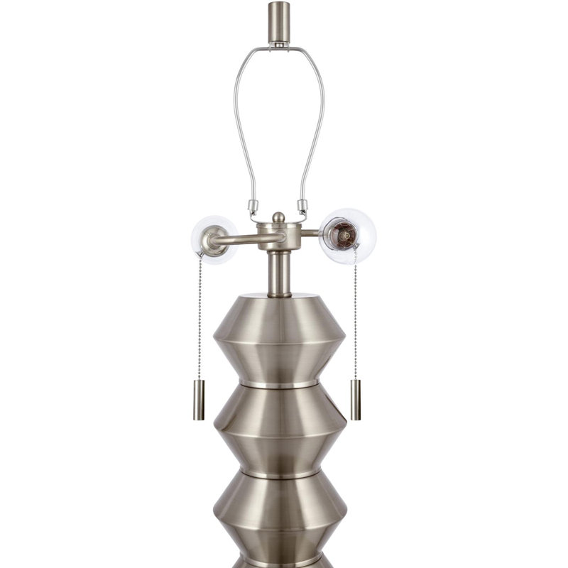 Lampe sur pied Marylue Haiylee Olivet, Argent argent