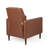 Button Tufted Upholstered Manual Push-Back Recliner -1754470305