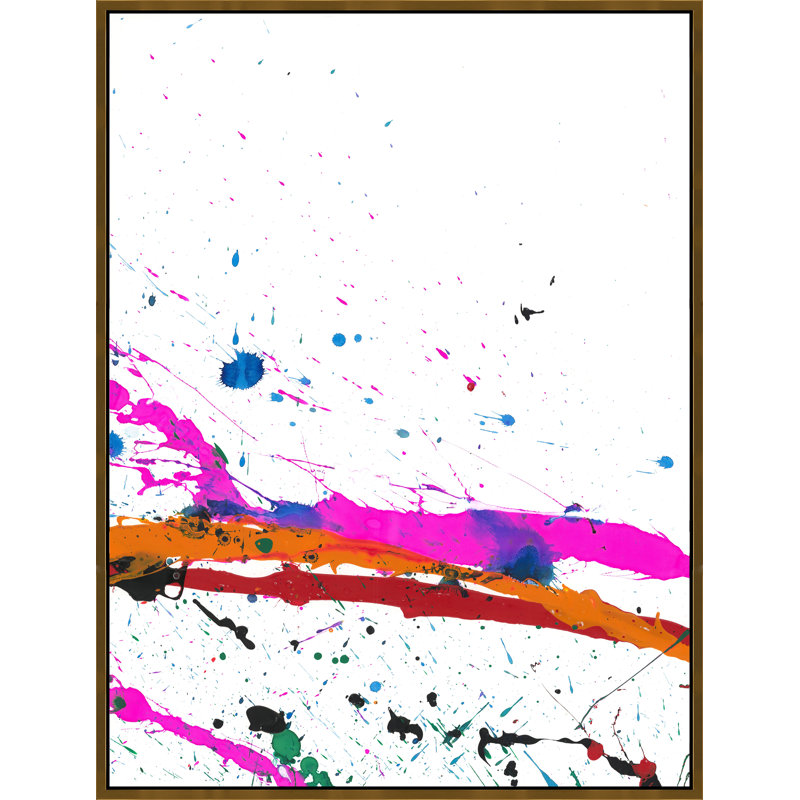 Winding Colors IV Painting by Danielle Davis, Glass Coat