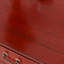 Meuble télé rétro rouge
