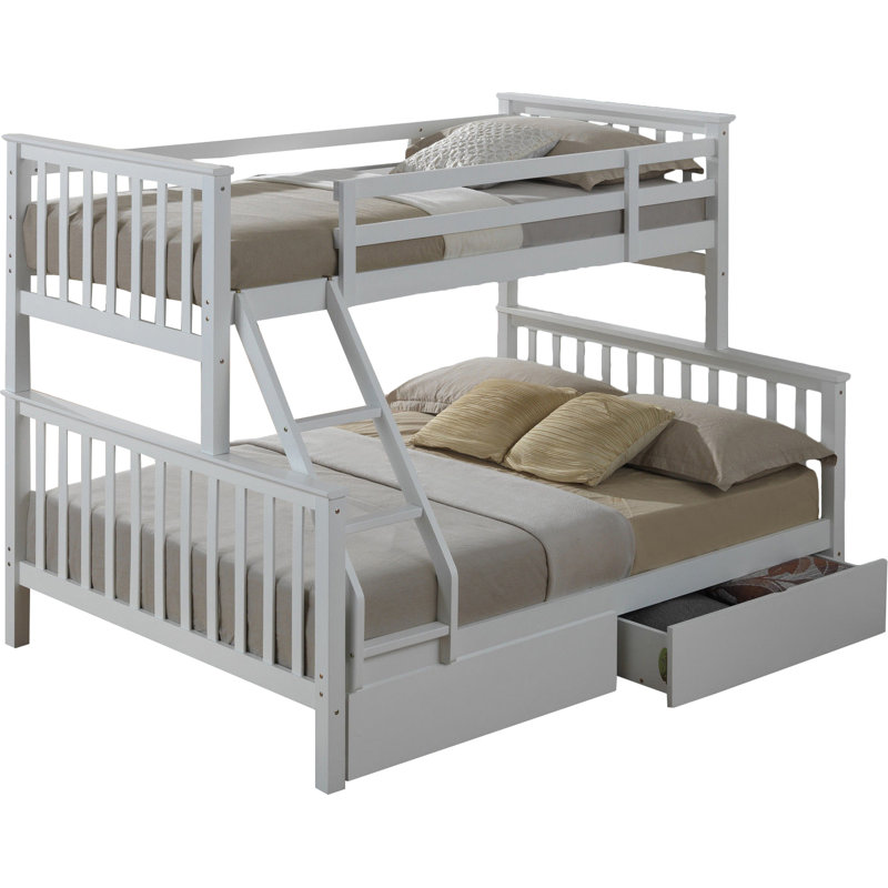 Mara Standard Bunk Bed, White