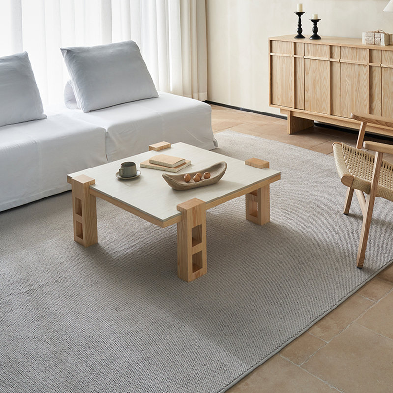 Table basse en granit de style japonais