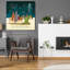Art mural en verre épique «Star With Royal Beauty» par Elle Media Group, 36 po x 36 po-117463439