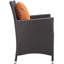 Fauteuil d'extérieur Modway Convene-598216646