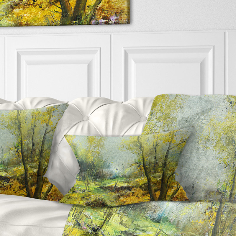 Coussin Landscape, 12 po x 20 po, Rectangulaire