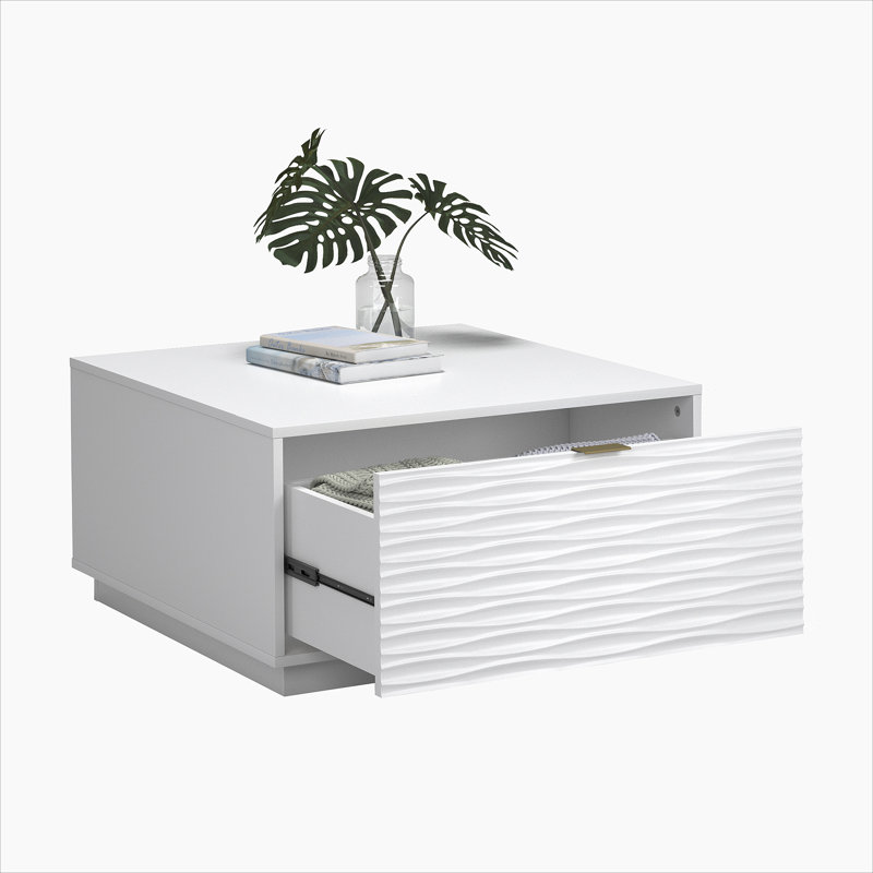 Table basse, finition blanche