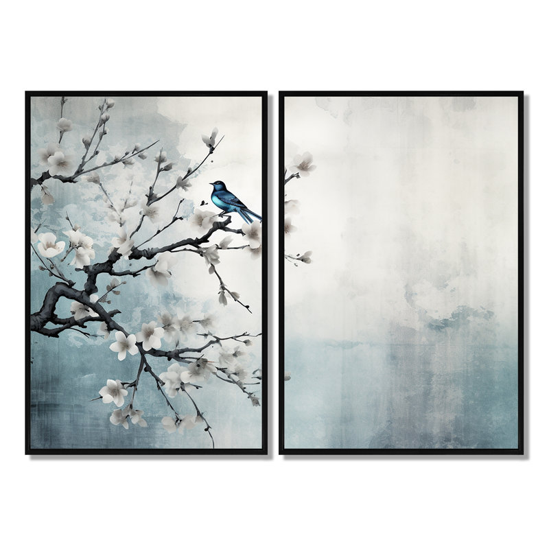 Belmont - impressions sur toile, Noir, H 36 po x l 48 po, Reproduction avec cadre flottant
