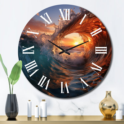 Metal Wall Clock