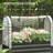 Metal Elevated Planter Box,Raised Garden Bed With Legs And Cover,With Bottom Shelf And Liner For Vegetables