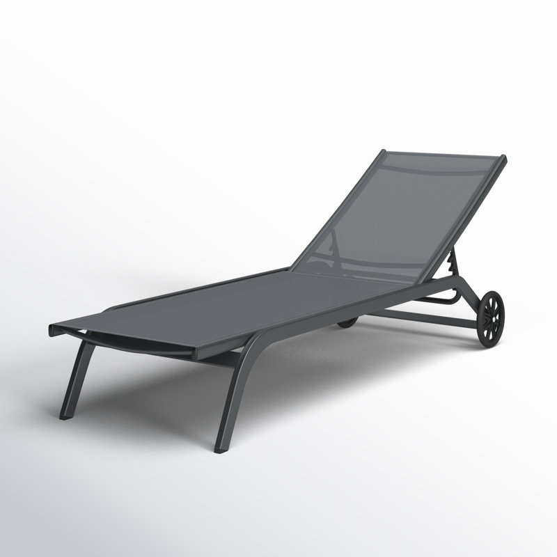 Chaise longue inclinable 65 po Lowder