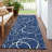 Machine Washable Indoor/Outdoor Chantille ACN2407 Geometric Rug-265135758