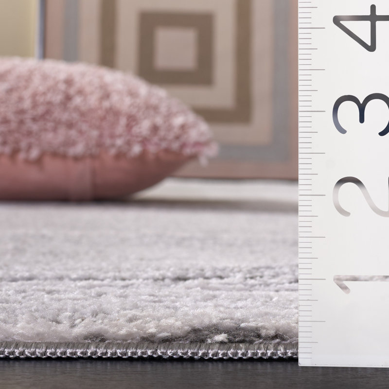 Tapis performance sans motif Lunara 302, Carré 6 pi 7 po x 6 pi 7 po