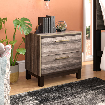 Alira 2 Drawer Nightstand