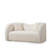 2-Seat Sofa Loveseat With 2 Pillows