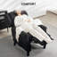 Fauteuil inclinable avec massage, fauteuil inclinable avec repose-pieds-1226339439