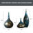 Aurora 3-Piece Glass Vase Set