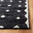 Forbis Hand Tufted Wool/Cotton Southwestern Rug in Charcoal/Ivory-326913391