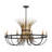 10 - Light Dimmable Drum Chandelier-70048055