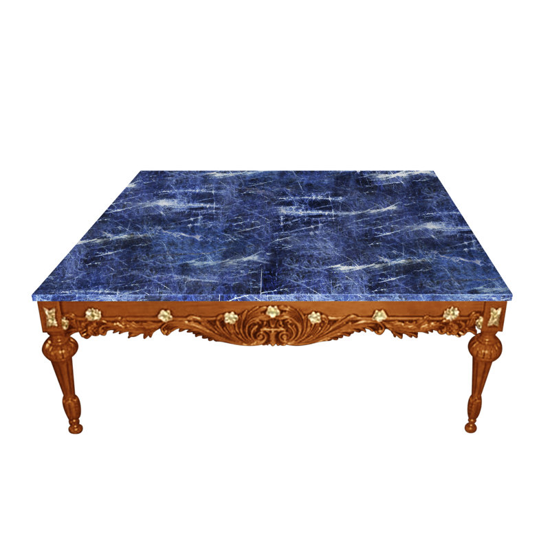 Coffee Table, Crema Valencia, Burl 03