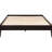 Eastern King Bed In Cappuccino Sparkle, Transitional Design, Pine And Asian Hardwood Composition, Slat Kit Platform Soft Tint, Style, Structure