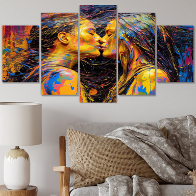 Deborah - Portrait Canvas Wall Art - 5 Panels