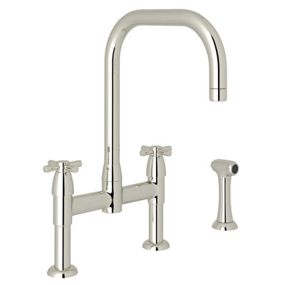 Holborn™ Bridge Faucet With Side Spray