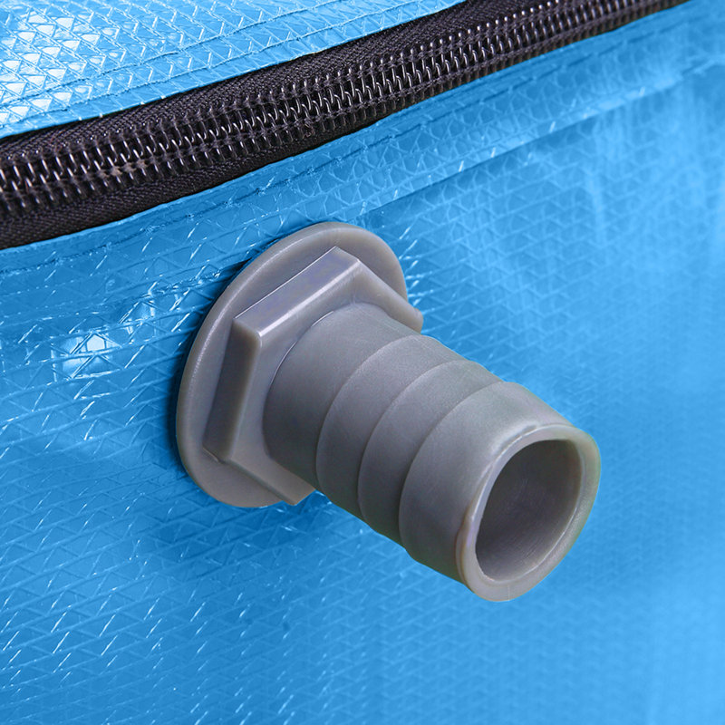 Collecteur d'eau pliable 100 gallons bleu