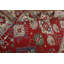 Tapis rouge à motif oriental Kazak