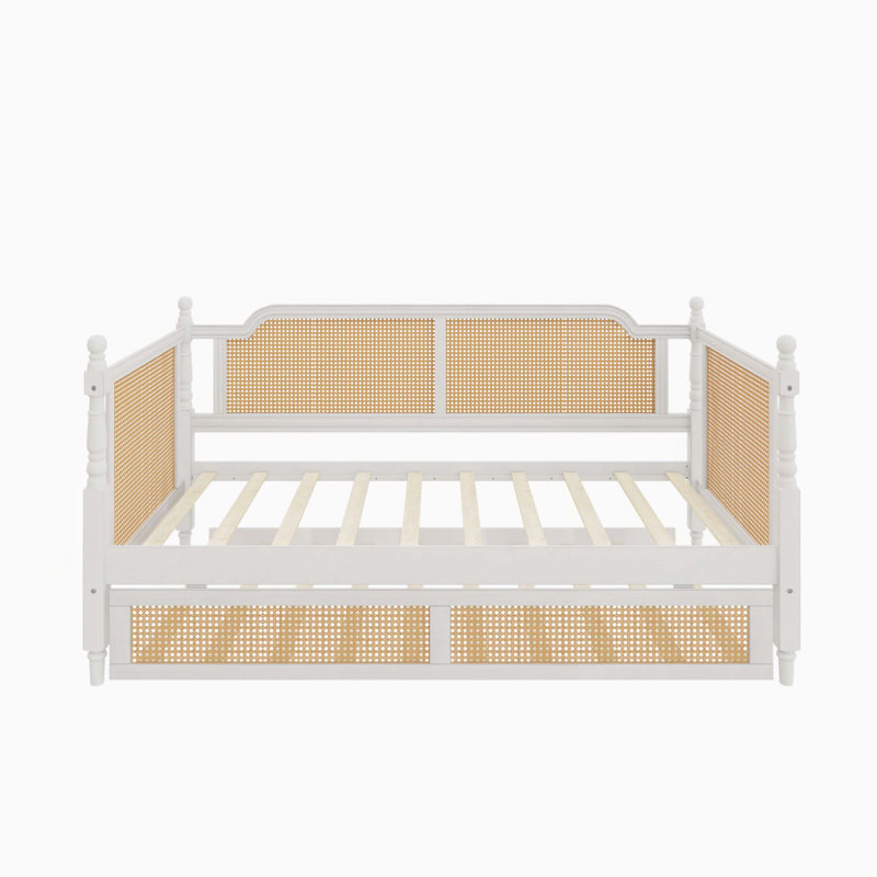 Upholstered Smart LED Bed Frame With Adjustable Height Headboard,No Box Spring Needed,Easy Assembly